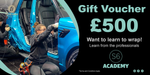 S6 Academy £500 Learn to wrap voucher.